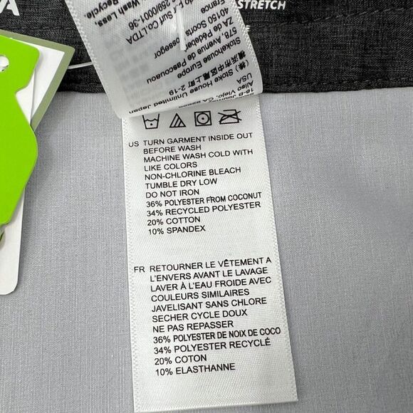 NEW Vissla Men's The Point 19.5" Boardshorts Gray/Blue Size 38x8 - Picture 10 of 14